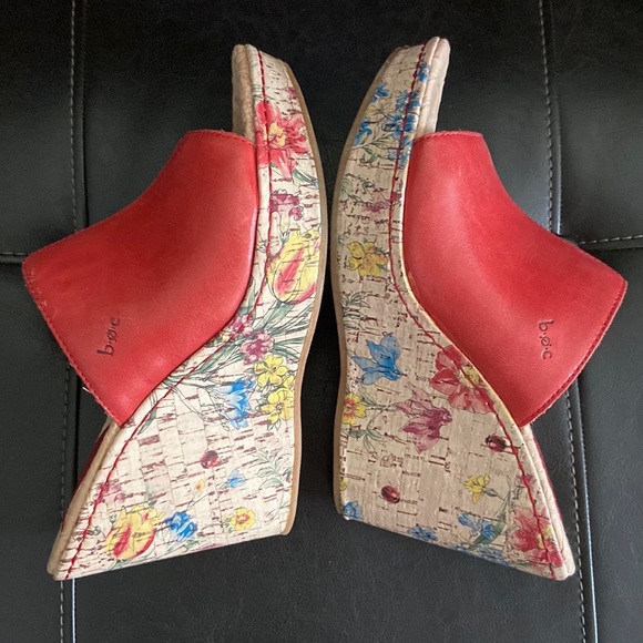 BOC Born Concern Flower Printed Wedges - Picture 6 of 16